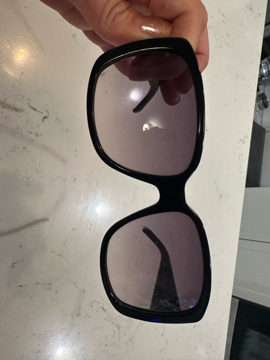 Gucci Black Frame Sunglasses with Gradient Gray Lenses main image 9